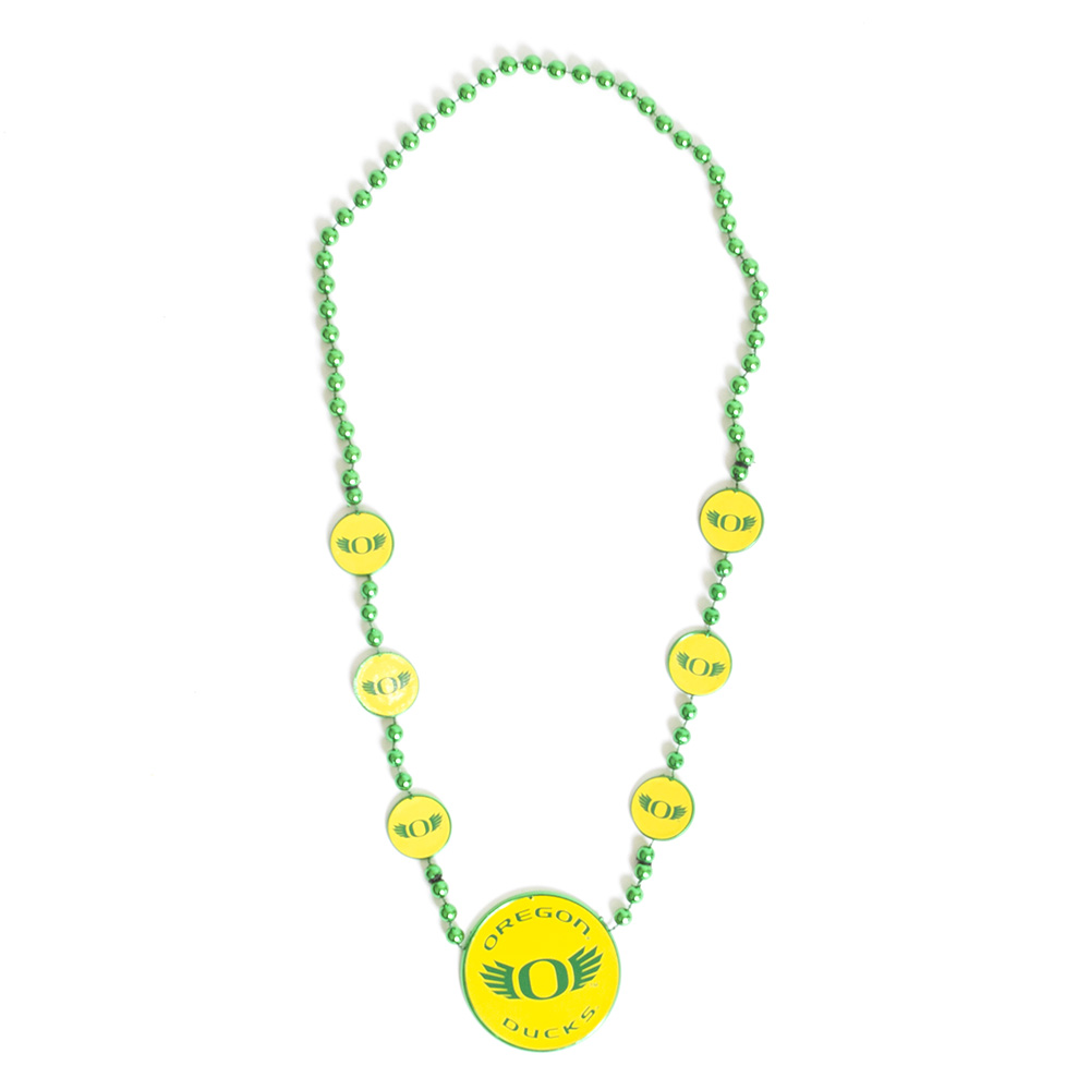 O Wings, Spirit Product, Green, Necklaces, Sports, 36", Rally Beads, 709003
